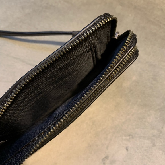 Coach metallic leather double L zip wristlet - Picture 5 of 7